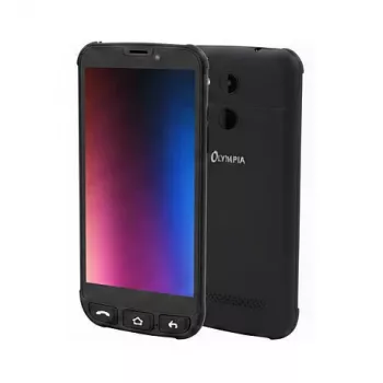 OLYMPIA NEO Mini+ älypuhelin 4,0 inch IPS-näyttö Android 10 Go 8GB musta
