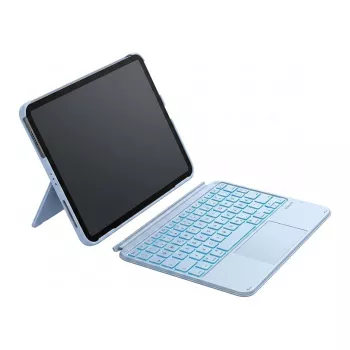 Inateck Keyboard Ace Touch iPad 11/10.9 QWERTZ RGB sininen