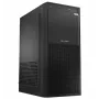 Logic Concept J23 PRO Black Mid-Tower tietokonekotelo, jossa karkaistu lasi, USB-C, ARGB-tuulettimet