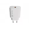 NATEC Ribera seinälaturi 1x USB-A 18W valkoinen