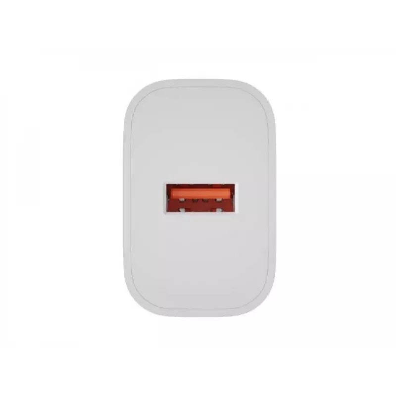 NATEC Ribera seinälaturi 1x USB-A 18W valkoinen