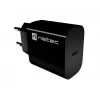 NATEC Ribera USB-C seinälaturi 20W musta