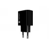 NATEC Ribera seinälaturi 1x USB-A + 1x USB-C 20W musta