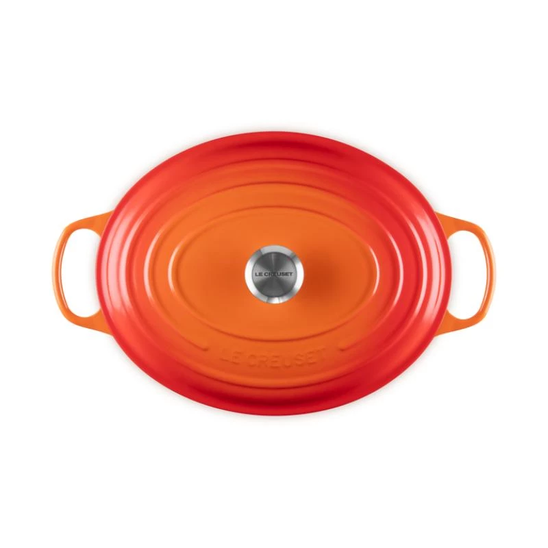Le Creuset Signature soikea paistovuoka 35cm punainen