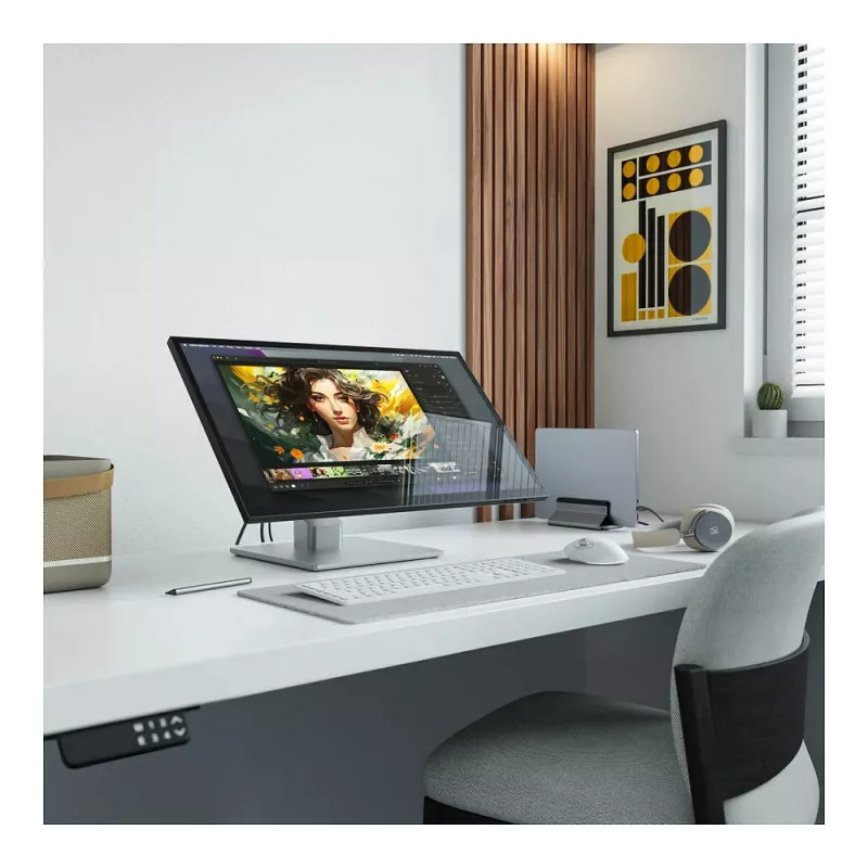 ALOGIC Clarity Fold Touch 27 tuuman 4K UHD IPS kosketusnäyttö webkameralla, 65W USB-C PD, Fold Stand