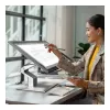 ALOGIC Clarity Fold Touch 27 tuuman 4K UHD IPS kosketusnäyttö webkameralla, 65W USB-C PD, Fold Stand