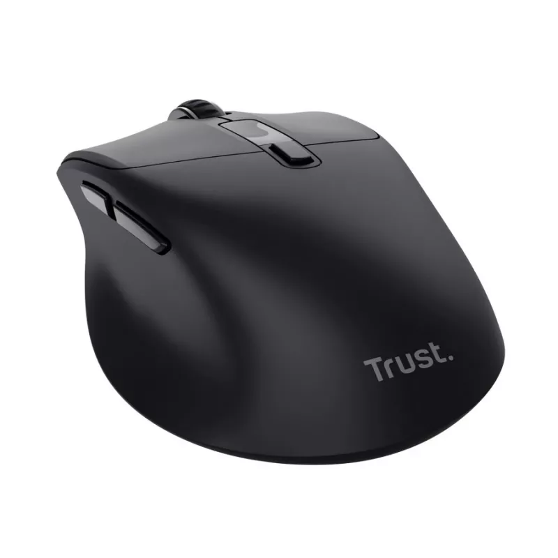 Trust Zevo Fast Recharge Multi-Wireless Mouse musta
