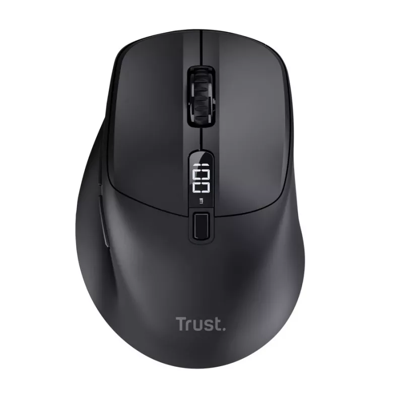 Trust Zevo Fast Recharge Multi-Wireless Mouse musta