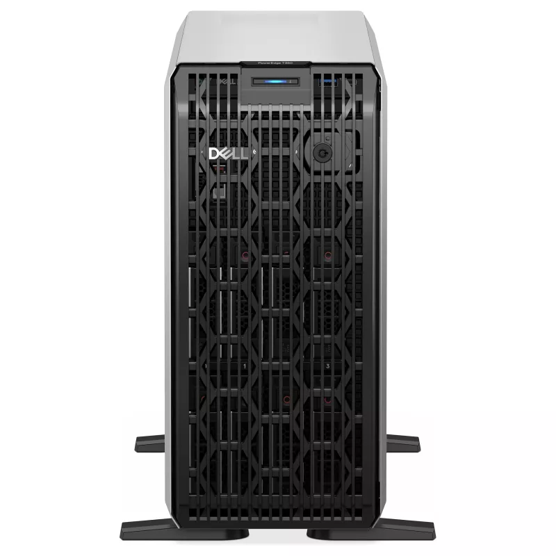 Dell PowerEdge T360 tornipalvelin, Intel Xeon 6333P, 32 GB, 480 GB SSD, 8x 3,5 tuumaa, PERC H755, iDRAC9, 700 W, 3Y Basic NBD