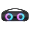 Denver BTG-618 kannettava Bluetooth-juhlakaiutin 200W LED-valoilla, musta