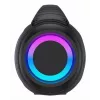 Denver BTG-618 kannettava Bluetooth-juhlakaiutin 200W LED-valoilla, musta