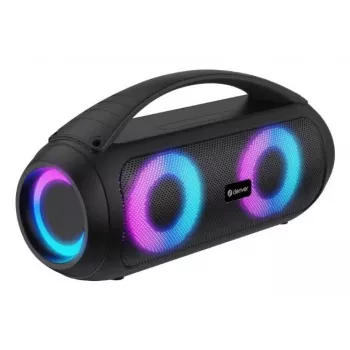 Denver BTG-618 kannettava Bluetooth-juhlakaiutin 200W LED-valoilla, musta