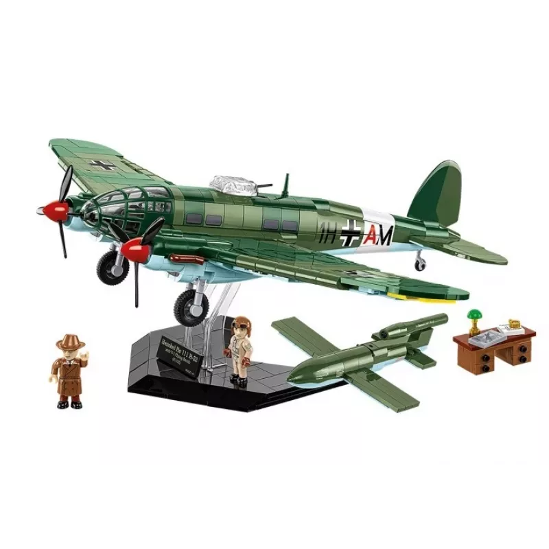 COBI Heinkel HE 111 H-22 V1-lentopommilla rakennuspalikkasarja 927 osaa