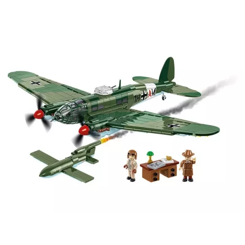 COBI Heinkel HE 111 H-22 V1-lentopommilla rakennuspalikkasarja 927 osaa