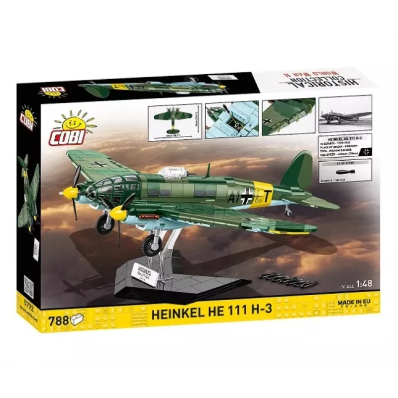 COBI rakennuspalikat Heinkel HE 111 H-3 788 osaa