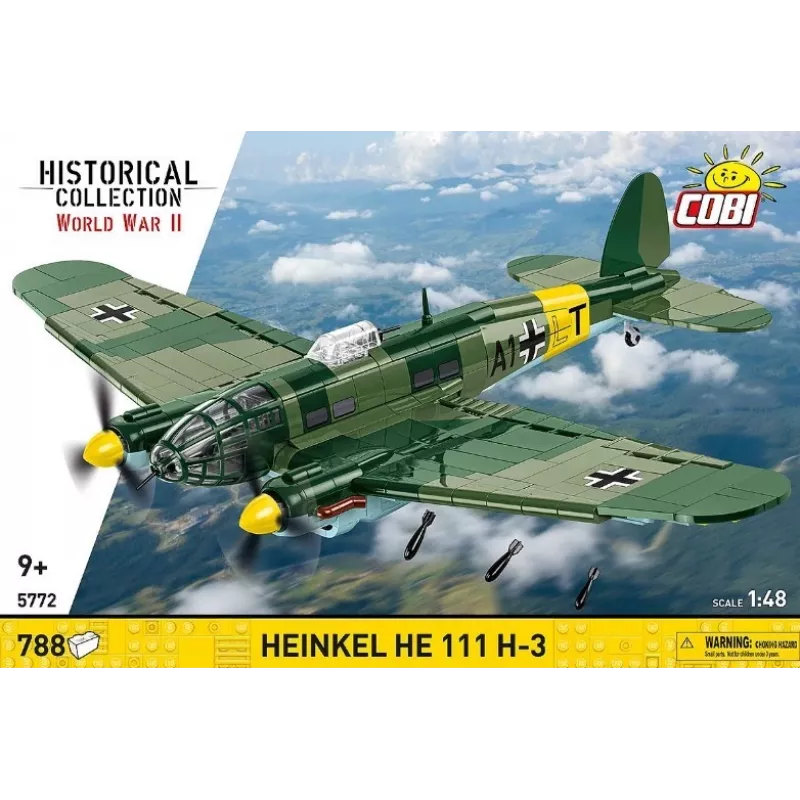 COBI rakennuspalikat Heinkel HE 111 H-3 788 osaa