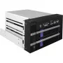 ICY BOX FatCage 2x 2.5/3.5 SATA HDD/SSD RAID 1 5.25 paikkaan musta/hopea