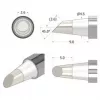 iFixit FixHub juotospää kartiomainen-talttamainen 2,6 mm hopea