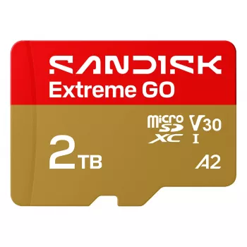 SanDisk Extreme Go microSD UHS-I 2TB 240MB/s muistikortti