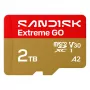SanDisk Extreme Go microSD UHS-I 2TB 240MB/s muistikortti