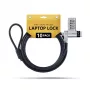 StarTech.com UDUOKA10-LAPTOP-LOCK 10 kpl:n pakkaus 3-in-1 kannettavan tietokoneen lukko - samalla avaimella avattava/yhdistelmälukkoinen turvakaapelilukko - varkaussuoja - musta & hopea - 2 m - TAA-yhteensopiva