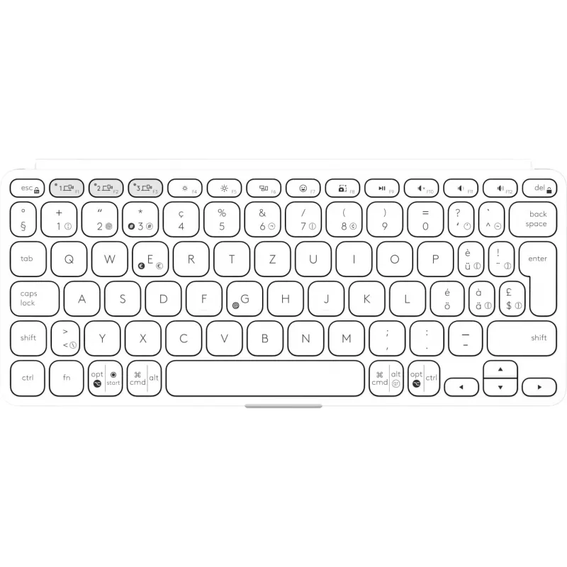 Logitech Keys-To-Go 2 kannettava Bluetooth-näppäimistö - grafiitti