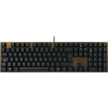 CHERRY KC 200 MX langallinen mekaaninen näppäimistö USB QWERTY UK musta/pronssi CHERRY MX2A Brown