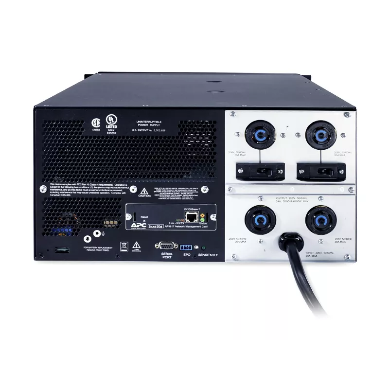 APC Smart-UPS 5000VA 208V rack/torni UPS-järjestelmä