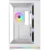 Krux Atron valkoinen Mid-Tower PC-kotelo karkaistulla lasilla