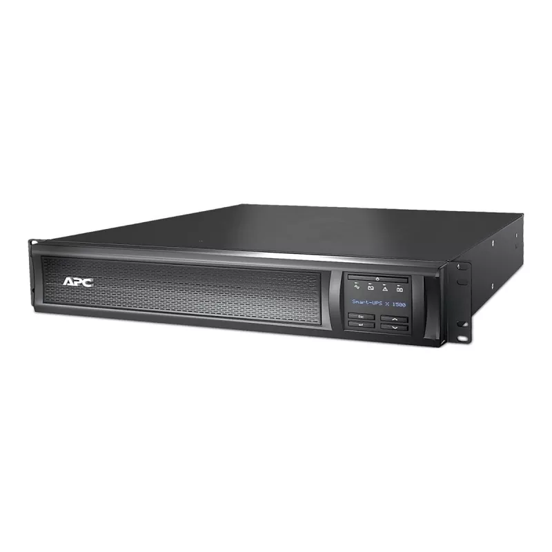 APC Smart-UPS X SMX1500RM2UC 1500VA 1200W line-interactive UPS, rack/torni 2U, LCD, SmartConnect-portti, 8 pistorasiaa