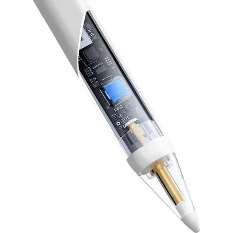 Baseus Smooth Writing 2 Stylus Lite LED-näytöllä (valkoinen)