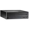 Akyga AK-502-02BK SFF-PC-kotelo, Micro-ATX / Mini-ITX, 2x USB 3.0, ilman virtalähdettä, musta
