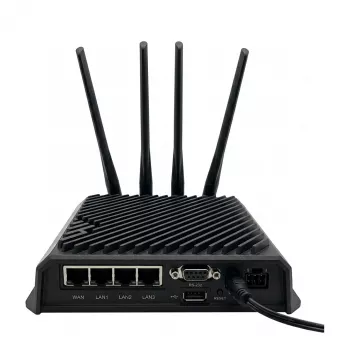 CradlePoint R1900-5GB 5G NR Wi-Fi 6 langaton reititin 1 vuoden NetCloud Mobile Essentials -tilauksella