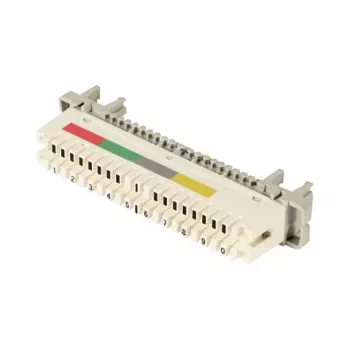 EFB-Elektronik LSA-erotuslista 2/10 10DA:han pyöreän tangon asennukseen, ilman värikoodia (46005.2)