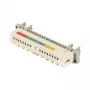 EFB-Elektronik LSA-erotuslista 2/10 10DA:han pyöreän tangon asennukseen, ilman värikoodia (46005.2)