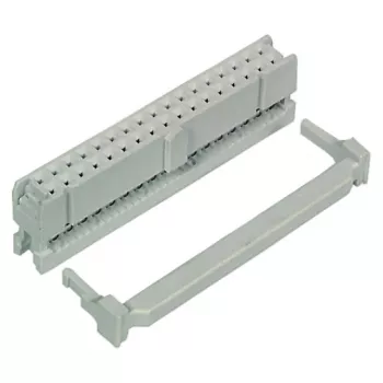 EFB-Elektronik 14-pin Header-liitin, harmaa, 2,54 mm jako, E-WP 5461