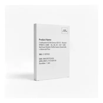Cradlepoint R2100 Series R2155 5G-matkapuhelinreititin 1 vuoden NetCloud Mobile Performance Essentials + Advanced -paketilla