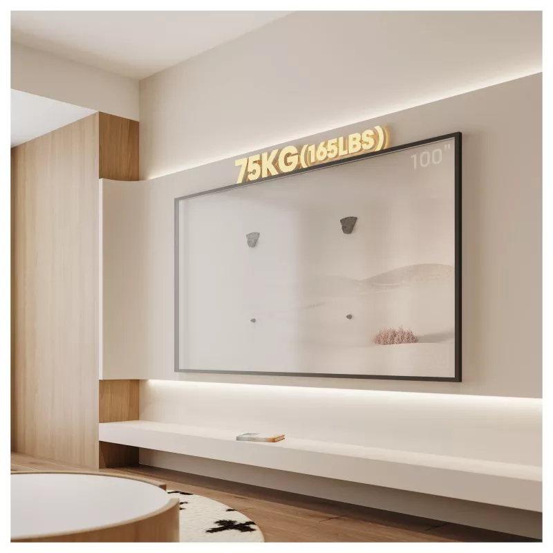 Equip 32-100 poraamaton TV-seinäteline, yksivarsi, 75 kg, musta