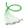 EFB Elektronik kuitu-pigtail LC 50/125 µm OM4, Erika Violet, 2 m