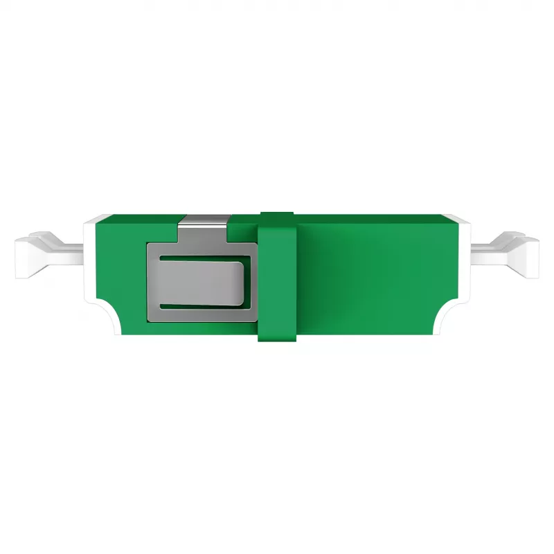 EFB Elektronik 53343.32 valokuitukytkin LC/APC Duplex, OS2 singlemode, vihreä, suljinluukulla