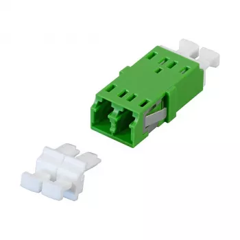 EFB Elektronik 53519.2 kuitu-liitin LC/APC duplex, yksimuoto, vihreä