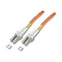 EFB-Elektronik duplex-verkkokaapeli LC-LC OM2 2m LSZH 2mm oranssi