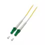 EFB Elektronik O2519.10 simplex-kuituverkkokaapeli LC/APC - LC/APC 9/125 OS2 G.657.A2 10m LSZH keltainen
