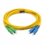 EFB-ELEKTRONIK kuitupatchkaapeli LC/APC–LC/UPC singlemode OS2 9/125 µm 5 m keltainen