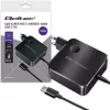 Qoltec 100W GaN USB-C PD -laturi 5-20V 3-5A musta