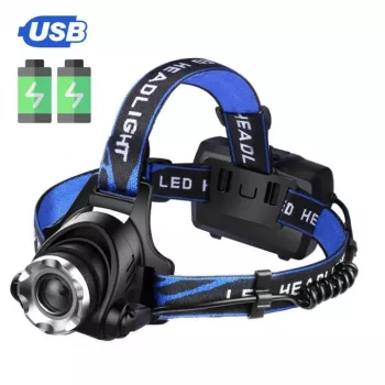 Extralink EFL-057 Loki LED-otsalamppu, USB-lataus, 350 lumenia, liiketunnistin