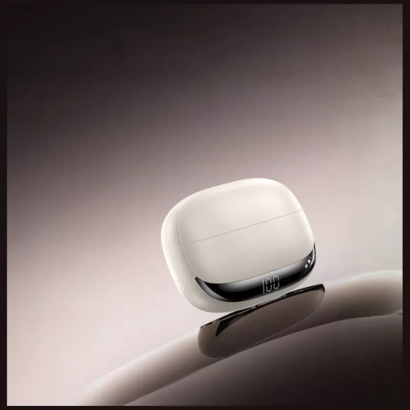 AWEI TA19 ANC TWS Bluetooth 6.0 -kuulokkeet beige