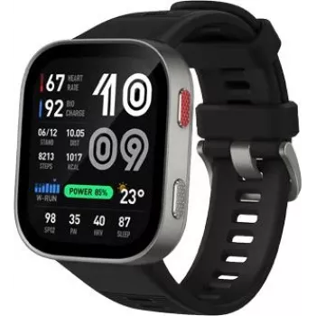 Amazfit Bip Max älykello hopea