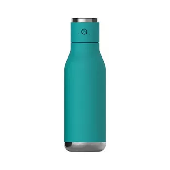 Asobu Wireless Beat eristetty ruostumaton teräspullo Bluetooth-kaiuttimella, 500 ml, akvamariini