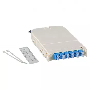 EFB Elektronik FTTH-moduulilisäosa FTTH-BGT:hen, 12 porttia LC OS2-keraamisilla liittimillä